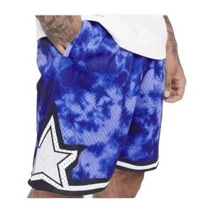 Mitchell & Ness NBA Orlando Magic Galaxy Swingman Shorts Blue White Basketball
